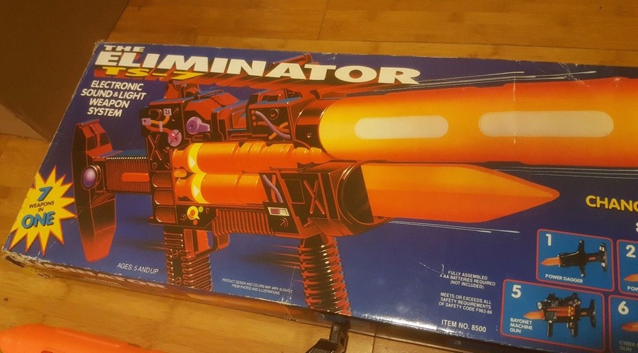Vintage-1992-Toy-Biz-Eliminator-TS-7-Electronic-Rifle- 57