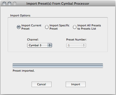 import current
